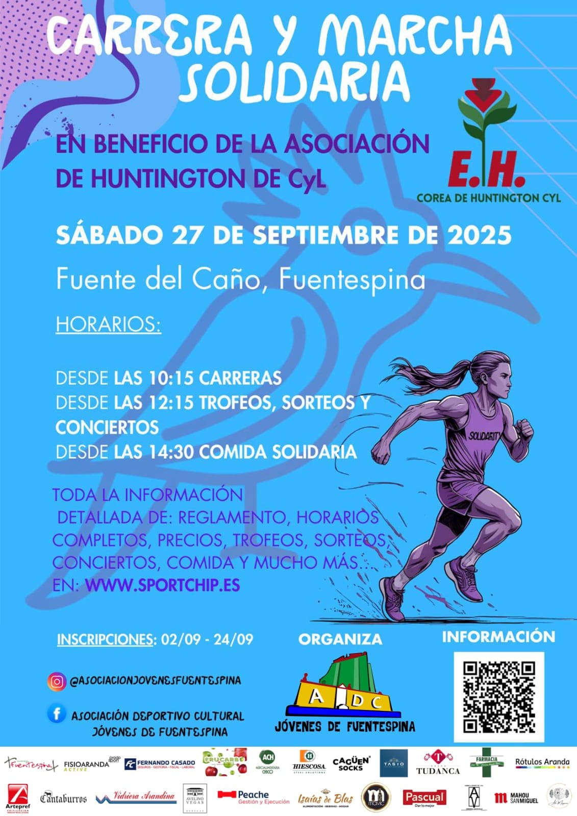 II CARRERA SOLIDARIA POR EL COREA DE HUNTINGTON