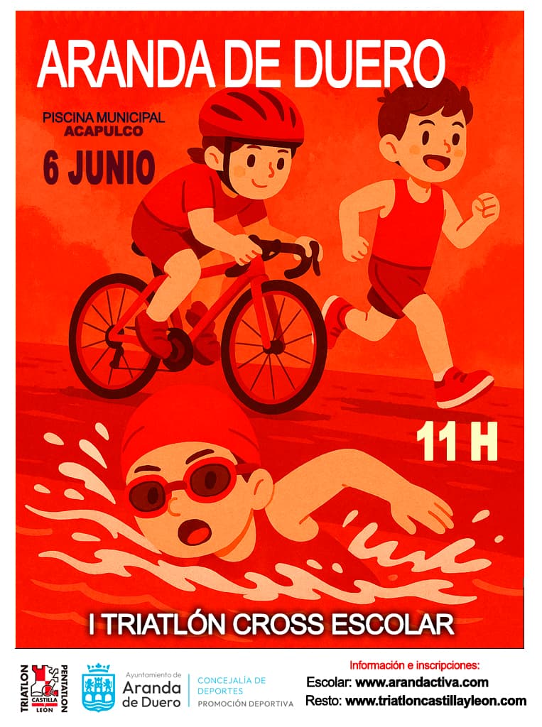 III TRIATLÓN ESCOLAR ARANDA DE DUERO