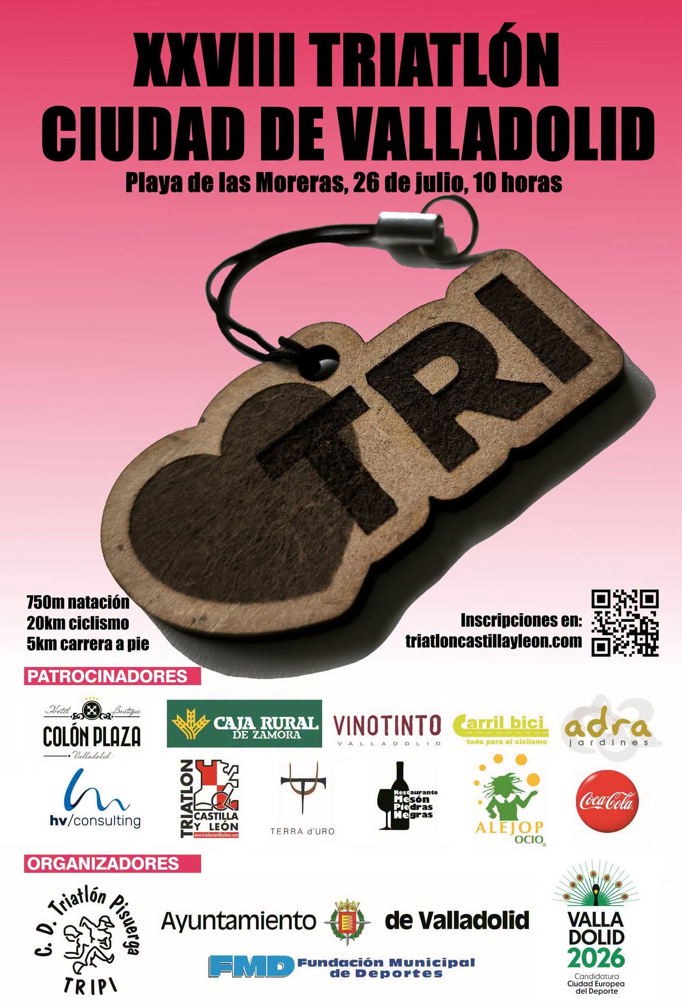 TRIATLON SPRINT DE VALLADOLID 2026