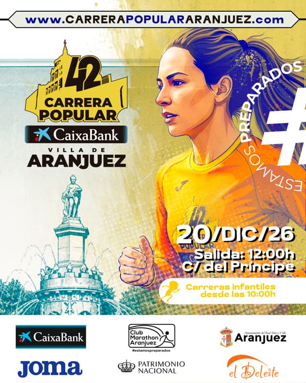 CARRERA POPULAR VILLA DE ARANJUEZ 2026